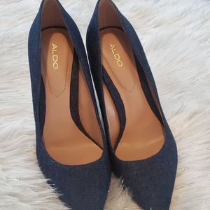 Aldo Women's Heels in Dark Blue